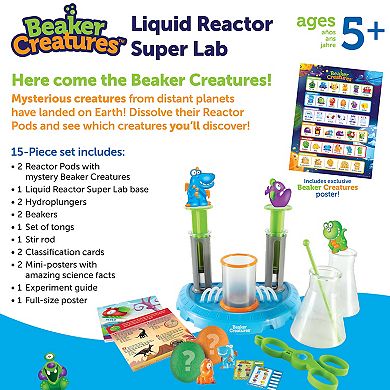 Learning Resources Beaker Creatures Liquid Reactor Super Lab