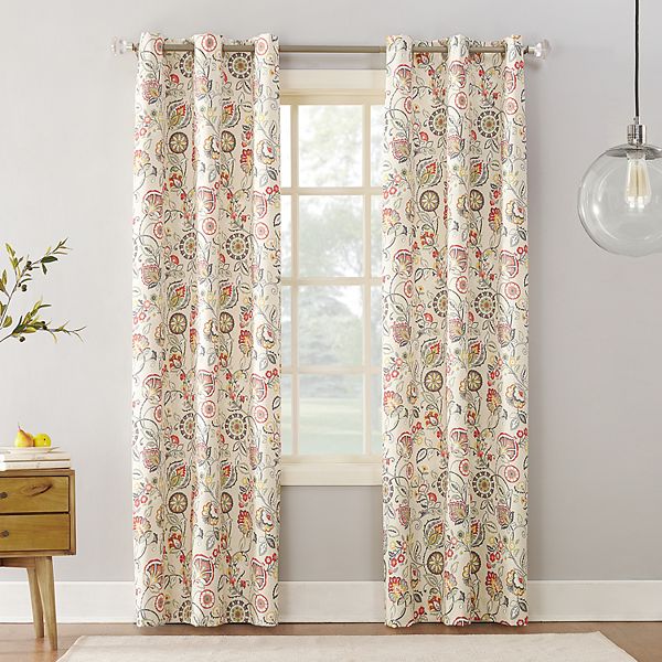Sun Zero 1 Panel Jorah Thermal Insulated Curtain