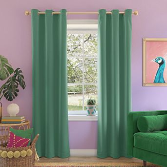 Sun Zero Blackout 1-Panel Riley Kids Curtain
