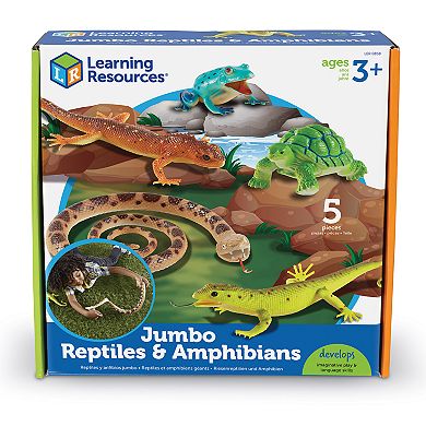 Learning Resources Jumbo Reptiles & Amphibians