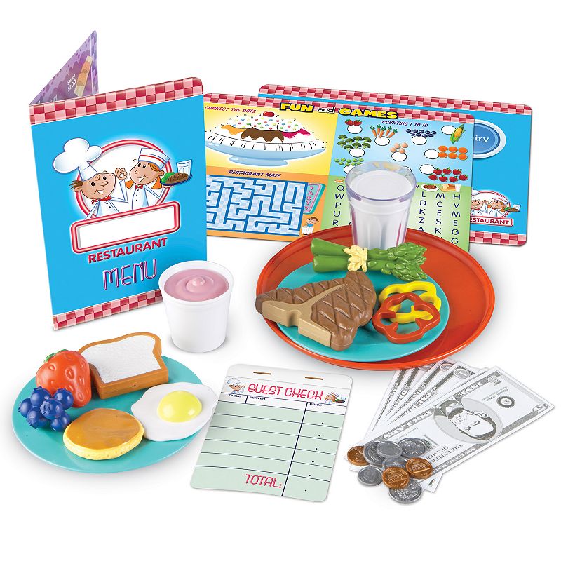 61945567 Learning Resources Serve It Up! Play Restaurant, M sku 61945567