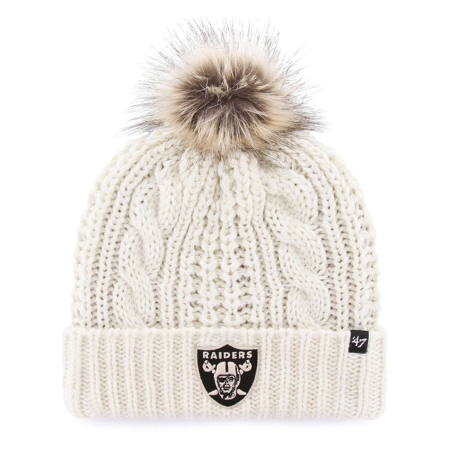 womens raiders beanie