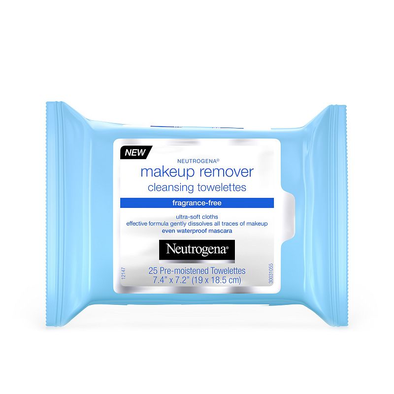 Neutrogena Makeup Remover Wipes - Ultra Soft Micellar Facial Cleansing - Fragrance Free - 25ct: Hypoallergenic, Dye-Free