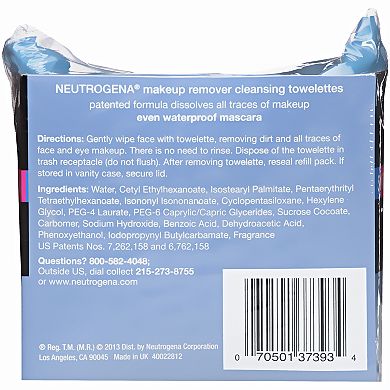 Neutrogena 2-Pack Makeup Remover Cleansing Towelettes & Face Wipes
