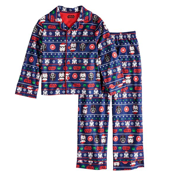 boys star wars christmas pajamas