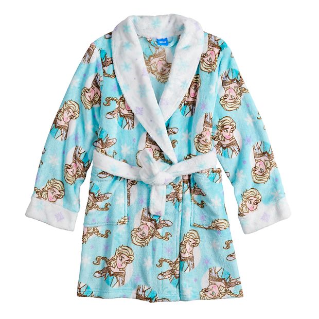 Girls disney dressing gown hot sale