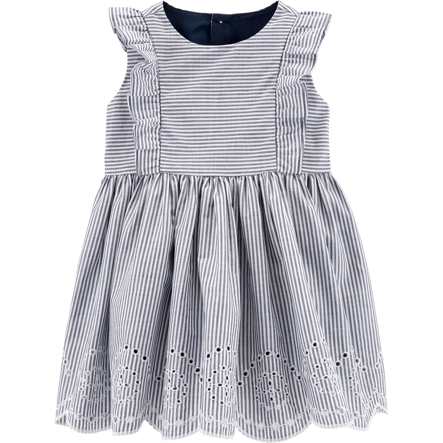 eyelet baby dress