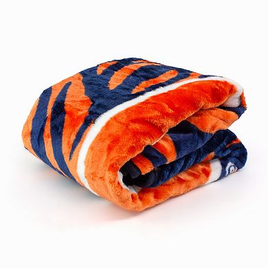 NCAA Auburn Tigers Soft Raschel Throw Blanket