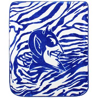 NCAA Duke Blue Devils Soft Raschel Throw Blanket