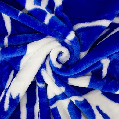 NCAA Duke Blue Devils Soft Raschel Throw Blanket