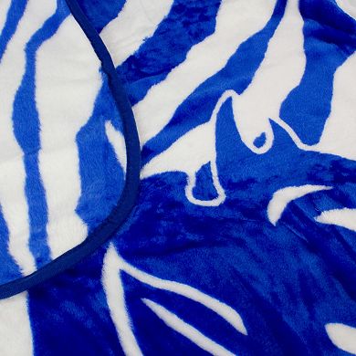NCAA Duke Blue Devils Soft Raschel Throw Blanket
