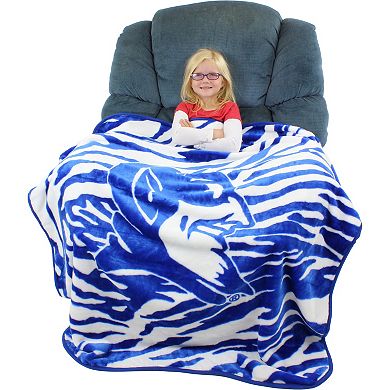 NCAA Duke Blue Devils Soft Raschel Throw Blanket