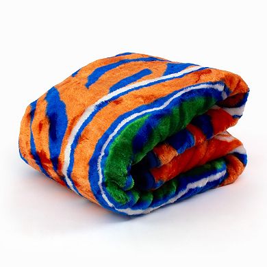 NCAA Florida Gators Soft Raschel Throw Blanket