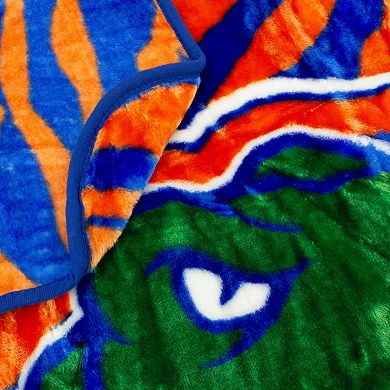 NCAA Florida Gators Soft Raschel Throw Blanket