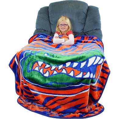 NCAA Florida Gators Soft Raschel Throw Blanket