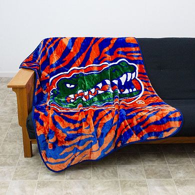 NCAA Florida Gators Soft Raschel Throw Blanket