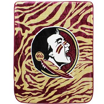 NCAA Florida State Seminoles Soft Raschel Throw Blanket