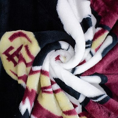 NCAA Florida State Seminoles Soft Raschel Throw Blanket