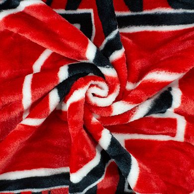 NCAA North Carolina State Wolfpack Soft Raschel Throw Blanket