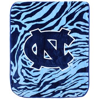 NCAA North Carolina Tar Heels Soft Raschel Throw Blanket