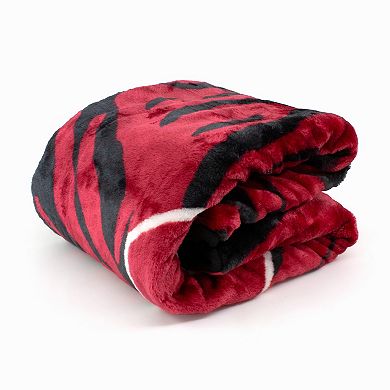 NCAA Oklahoma Sooners Soft Raschel Throw Blanket