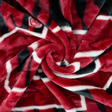 NCAA Oklahoma Sooners Soft Raschel Throw Blanket