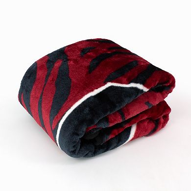 NCAA South Carolina Gamecocks Soft Raschel Throw Blanket