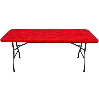 NCAA Arkansas Razorbacks Tailgate Fitted Tablecloth