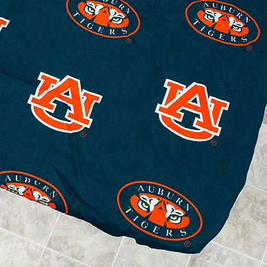 NCAA Auburn Tigers Tailgate Fitted Tablecloth, 72" x 30"