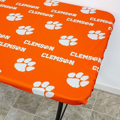 NCAA Clemson Tigers Tailgate Fitted Tablecloth, 72" x 30"