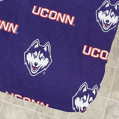 NCAA Uconn Huskies Tailgate Fitted Tablecloth, 72" x 30"