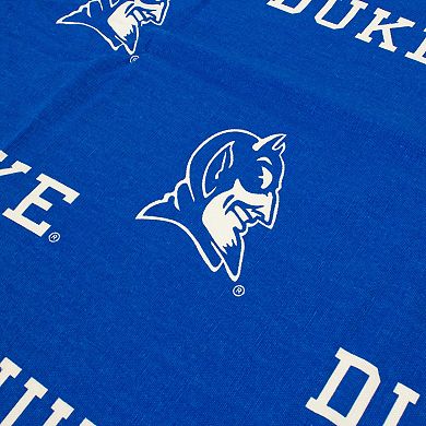 NCAA Duke Blue Devils Tailgate Fitted Tablecloth, 72" x 30"