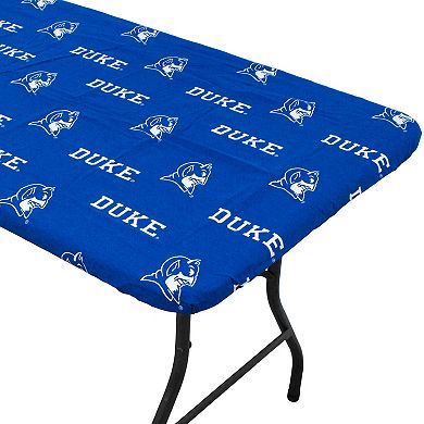 NCAA Duke Blue Devils Tailgate Fitted Tablecloth, 72" x 30"
