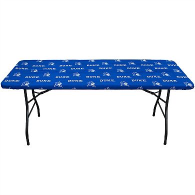 NCAA Duke Blue Devils Tailgate Fitted Tablecloth, 72" x 30"