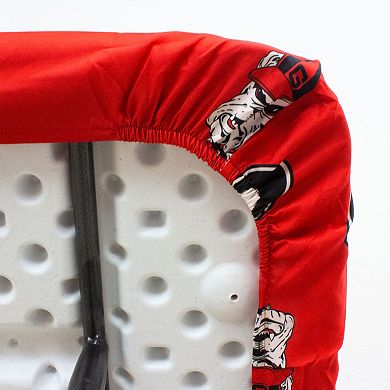 NCAA Georgia Bulldogs Tailgate Fitted Tablecloth