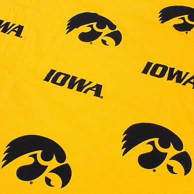 NCAA Iowa Hawkeyes Tailgate Fitted Tablecloth