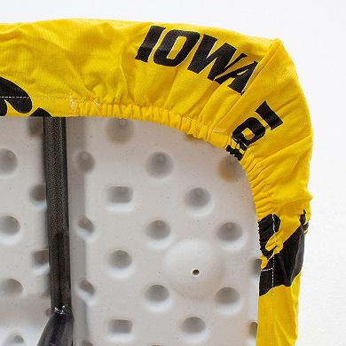 NCAA Iowa Hawkeyes Tailgate Fitted Tablecloth