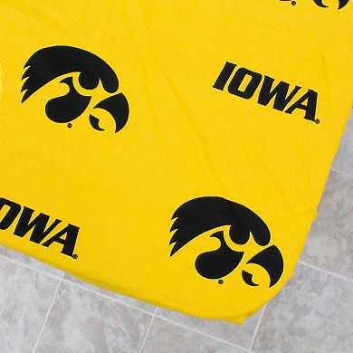 NCAA Iowa Hawkeyes Tailgate Fitted Tablecloth