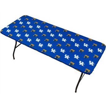 NCAA Kentucky Wildcats Tailgate Fitted Tablecloth, 72" x 30"