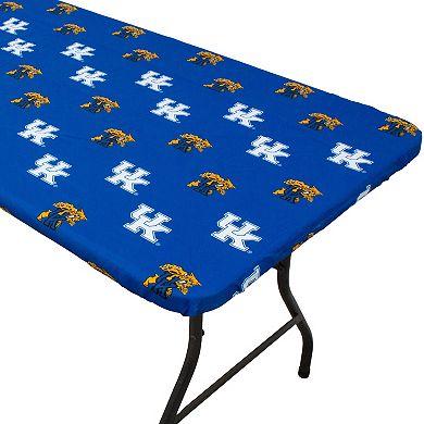 NCAA Kentucky Wildcats Tailgate Fitted Tablecloth, 72" x 30"