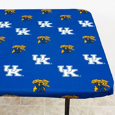 NCAA Kentucky Wildcats Tailgate Fitted Tablecloth, 72" x 30"