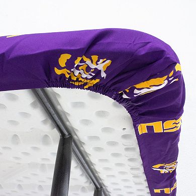 NCAA LSU Tigers Tailgate Fitted Tablecloth, 72" x 30"