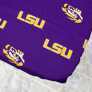 NCAA LSU Tigers Tailgate Fitted Tablecloth, 72" x 30"