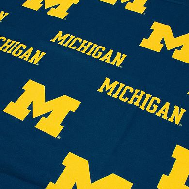 NCAA Michigan Wolverines Tailgate Fitted Tablecloth, 72" x 30"