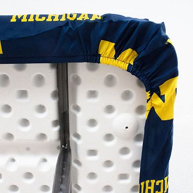 NCAA Michigan Wolverines Tailgate Fitted Tablecloth, 72" x 30"