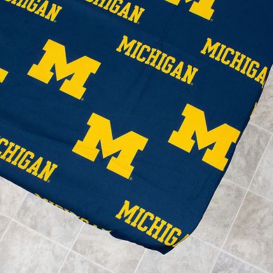 NCAA Michigan Wolverines Tailgate Fitted Tablecloth, 72" x 30"