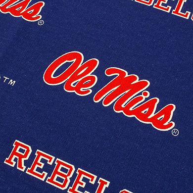 NCAA Ole Miss Rebels Tailgate Fitted Tablecloth, 72" x 30"