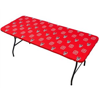 NCAA North Carolina State Wolfpack Tailgate Fitted Tablecloth