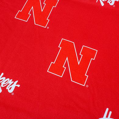 NCAA Nebraska Cornhuskers Tailgate Fitted Tablecloth, 72" x 30"