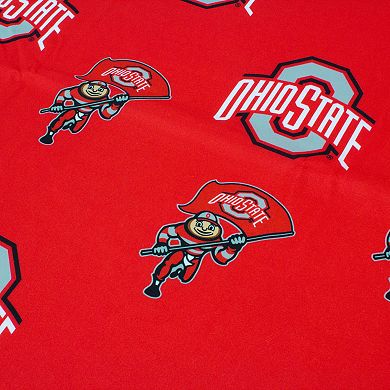 NCAA Ohio State Buckeyes Tailgate Fitted Tablecloth, 72" x 30"